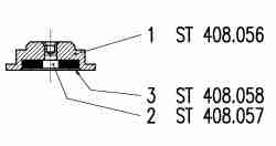 tappet complete WB 408 059-U